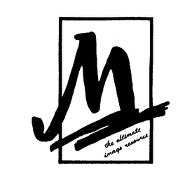 M THE ULTIMATE IMAGE RESOURCE logo