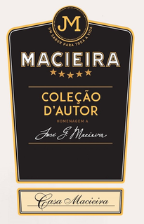 M UN SABOR PARA TODA A VIDA MACIEIRA COLECAO D'AUTOR HOMENAGEM A JOSE G. MACIEIRA CASA MACIEIRA logo