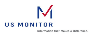 M US MONITOR INFORMATION THAT MAKES A DIFFERENCE logo