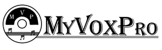 M V P MYVOXPRO logo