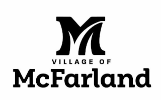 M VILLAGE OF MCFARLAND logo