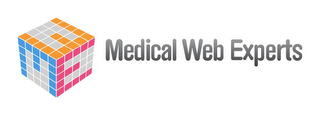 M W E MEDICAL WEB EXPERTS logo