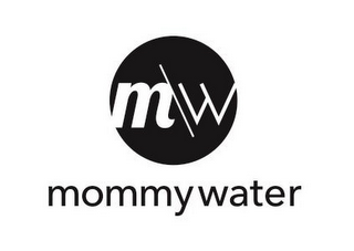 M W MOMMY WATER logo