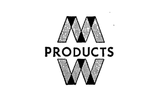M W PRODUCTS logo
