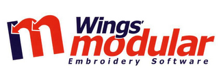 M WINGS' MODULAR EMBROIDERY SOFTWARE logo