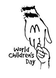 M WORLD CHILDREN'S DAY logo