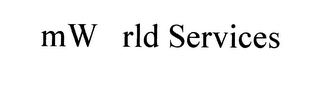 M WORLD SERVICES logo