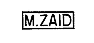 M. ZAID logo