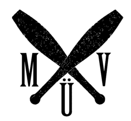 M Ü V logo