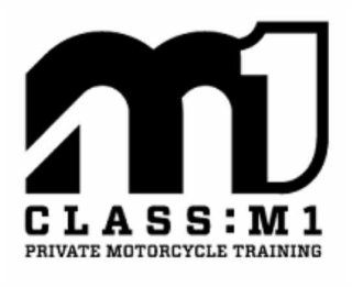 M1 CLASS: M1 PRIVATE MOTORCYCLE TRAINING logo