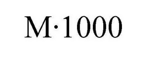 M·1000 logo