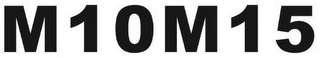 M10M15 logo