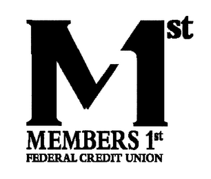 M1ST MEMBERS 1ST FEDERAL CREDIT UNION logo