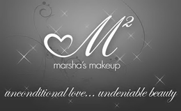 M2 MARSHA'S MAKEUP UNCONDITIONAL LOVE... UNDENIABLE BEAUTY logo