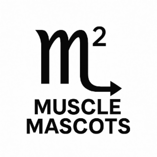 M2 MUSCLE MASCOTS logo
