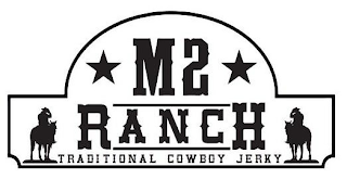 M2 RANCH TRADITIONAL COWBOY JERKY logo
