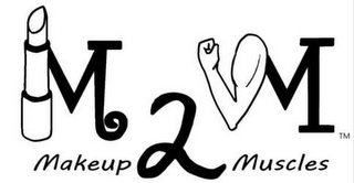 M2M  MAKEUP 2 MUSCLES logo