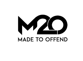 M2O MADE TO OFFEND logo