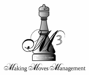 M3 MAKING MOVES MANAGEMENT L'HOMME DE VISION logo