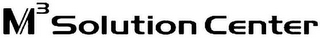 M3 SOLUTION CENTER logo