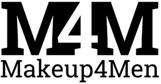 M4M MAKEUP4MEN logo