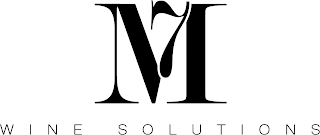 M7 WINE SOLUTIONS logo
