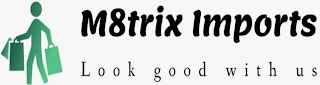 M8TRIX IMPORTS LOOK GOOD WITH US logo