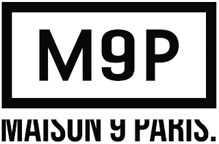 M9P MAISON PARIS. logo