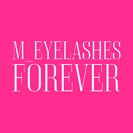 M_EYELASHES FOREVER logo