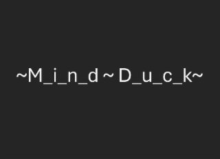 ~ M_I_N_D ~ D_U_C_K ~ logo