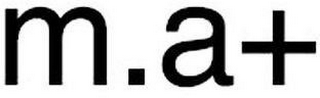M.A+ logo