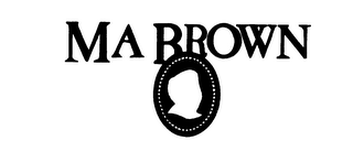 MA BROWN logo