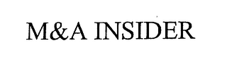 M&A INSIDER logo