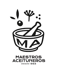 MA MAESTROS ACEITUNEROS DESDE 1968 logo