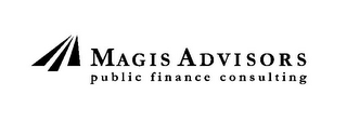 MA MAGIS ADVISORS PUBLIC FINANCE CONSULTING logo