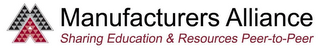 MA MANUFACTURERS ALLIANCE SHARING EDUCATION & RESOURCES PEER-TO-PEER logo