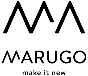 MA MARUGO MAKE IT NEW logo