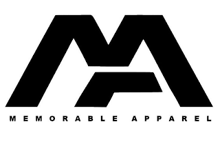 MA MEMORABLE APPAREL logo