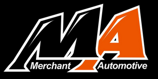 MA MERCHANT AUTOMOTIVE logo