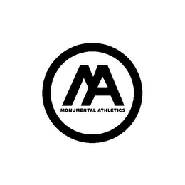 MA MONUMENTAL ATHLETICS logo