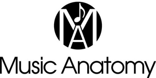 MA MUSIC ANATOMY logo
