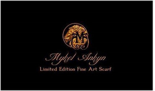 MA MYKEL ANKYN LIMITED EDITION FINE ART SCARF logo