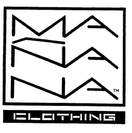 MA NA NA CLOTHING logo