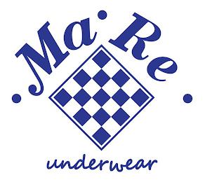 . MA . RE . UNDERWEAR logo