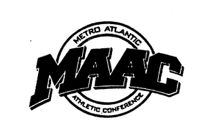 MAAC METRO ATLANTIC ATHLETIC CONFERENCE logo