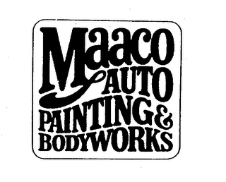 MAACO AUTO PAINTING & BODYWORKS logo