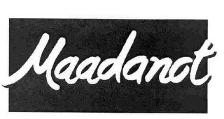 MAADANOT logo