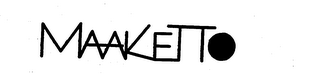 MAAKETTO logo