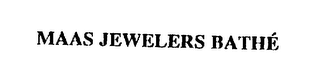 MAAS JEWELERS BATHE logo