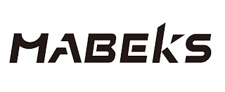 MABEKS logo